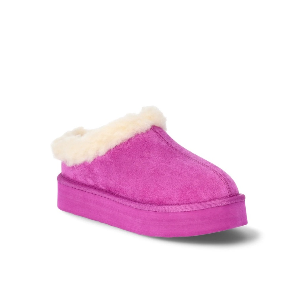 Pawz Women’s Cozy Lined Platform Slippers, Size 7